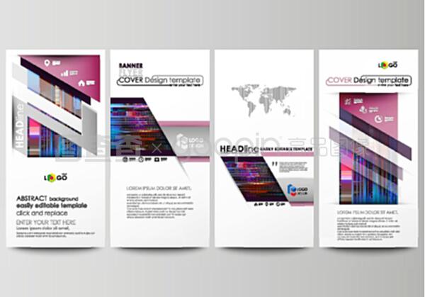 数字时代的视觉躁动 故障艺术在商业设计中的应用